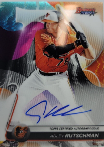 2019 Bowman's Best Adley Rutschman Autograph