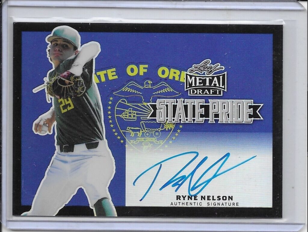 2019 Leaf Metal Ryne Nelson Draft