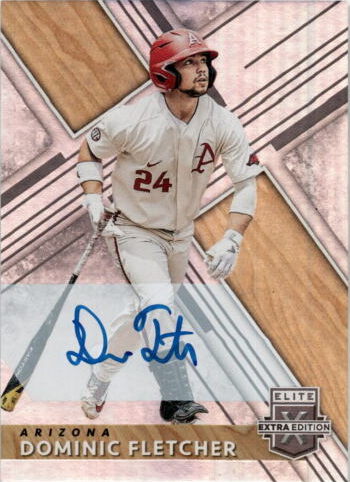 2019 Panini Elite Extra Edition Dominic Fletcher Autograph (EE-DF)