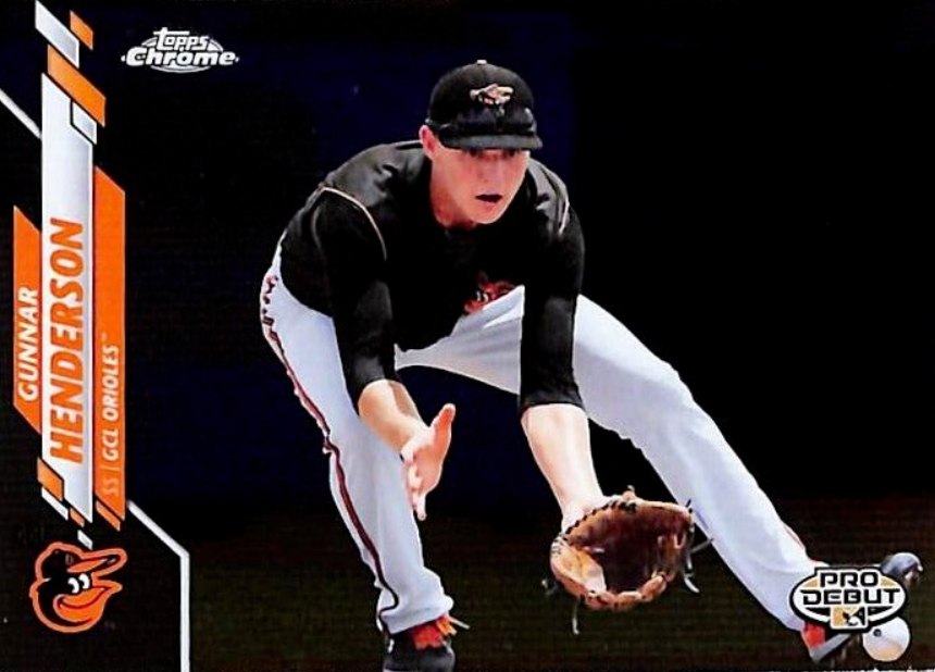 2019 Topps Gunnar Henderson Pro Debut