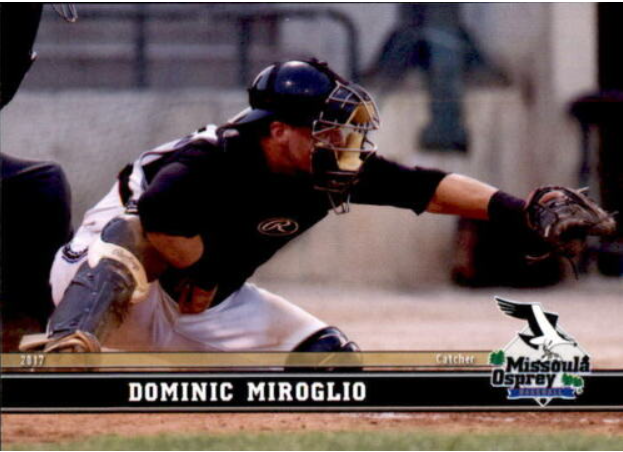 2019 Topps Pro Debut Dominic Miroglio Rookie Card