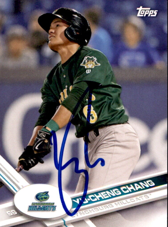 2019 Topps Pro Debut Yu Chang Autograph