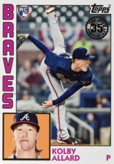 2019 Topps Update Kolby Allard RC