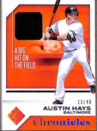 (2020) Austin Hayes Autograph Relic Card