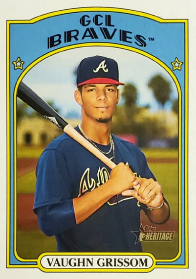 2020 Bowman Chrome Draft - The Go-To Vaughn Grissom Rookie Card