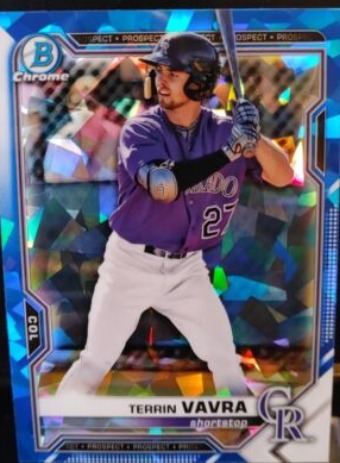 2020 Bowman Chrome Terrin Vavra Prospects