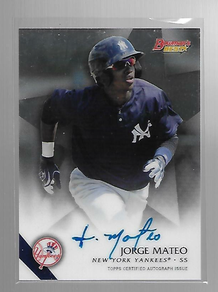 2020 Bowman's Best Jorge Mateo Rookie Card