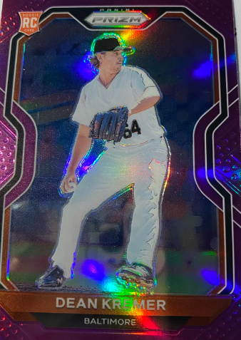 2020 Panini Prizm Dean Kremer Rookie Card