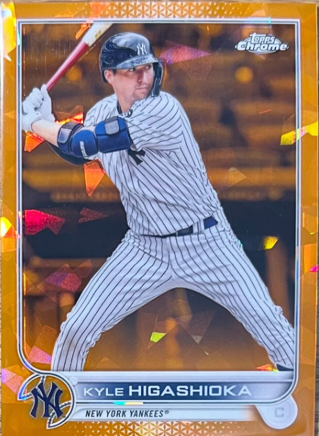 2020 Topps Chrome Sapphire Edition Kyle Higashioka