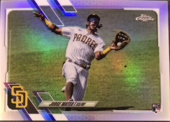 2020 Topps Chrome Update Jorge Mateo Rookie Card