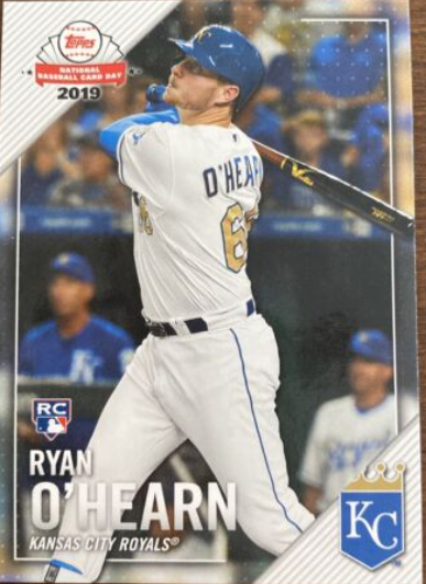 2020 Topps Museum Collection - Ryan O'Hearn Baseball Card (ARC-RO)