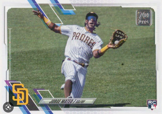 2020 Topps Update Series Jorge Mateo Rookie Card