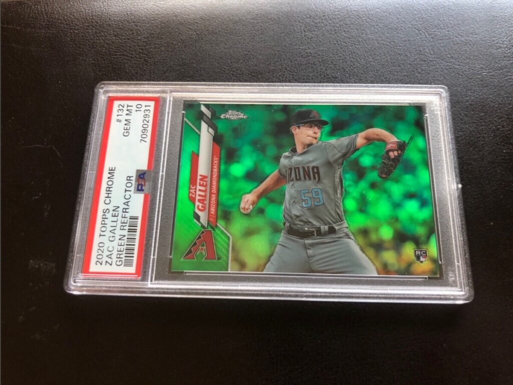 2020 Zac Gallen Topps Chrome