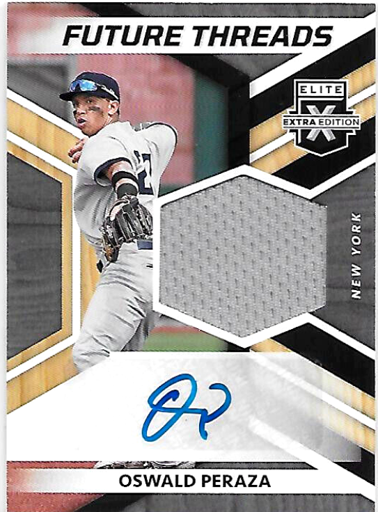 2021 Panini Elite Extra Edition Oswald Peraza