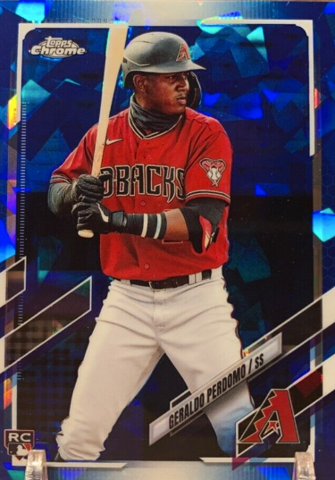 2021 Topps Finest Geraldo Perdomo Rookie Card