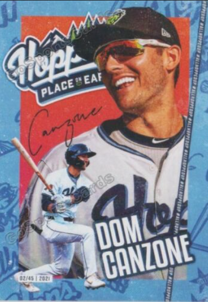 2021 Topps Heritage Minor League Dominic Canzone