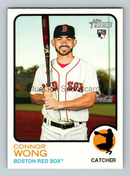 2021 Topps Heritage Real One Connor Wong Autographs