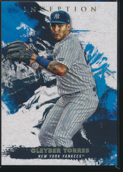 2021 Topps Inception Gleybar Torres Autograph Card (IA-GT)