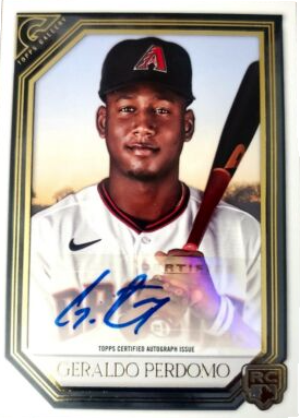 2021 Topps Pro Debut Geraldo Perdomo Autograph