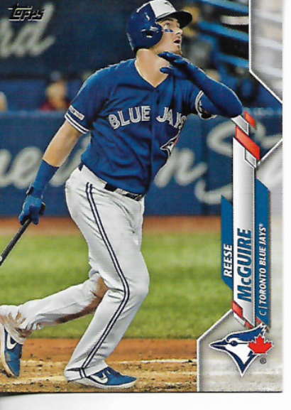 2021 Topps Series 1 Reese McGuire Card (#196)