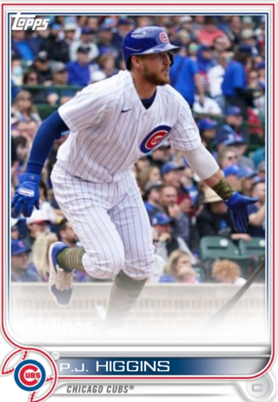 2021 Topps Update Series PJ Higgins