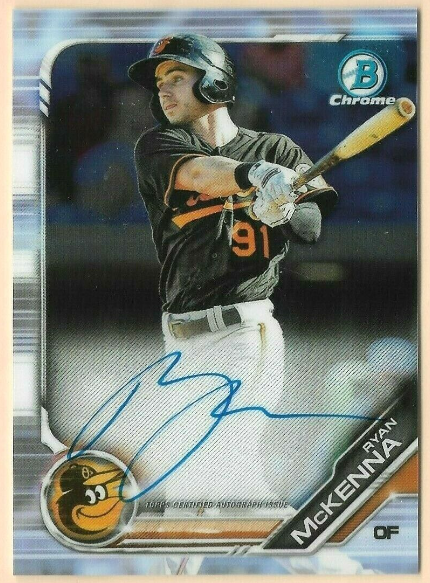 2022 Topps Chrome Ryan McKenna Autographed Rookie Card (RC)