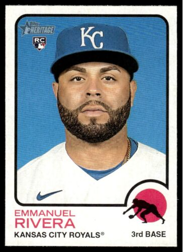 2022 Topps Heritage Emmanuel Rivera Card