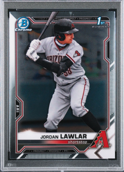 2022 Topps Series 1 Jordan Lawlar Rookie Card (#US250)