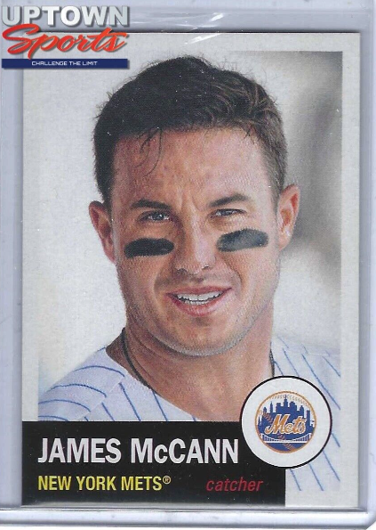  2021 Topps Series 1 James McCann New York Mets Card