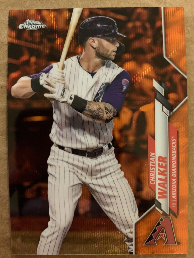 2020 Topps Chrome Christian Walker #64