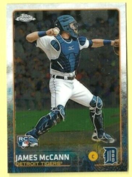 2015 Topps Update James McCann Rookie Card