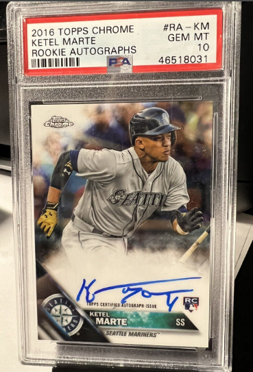 2015 Topps Chrome Rookie Autographs (RA-KM)