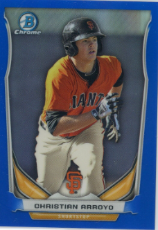 The 2013 Bowman Chrome Draft Christian Arroyo 