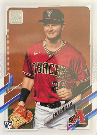 The 2021 Topps Series 2 Pavin Smith Rookie Card