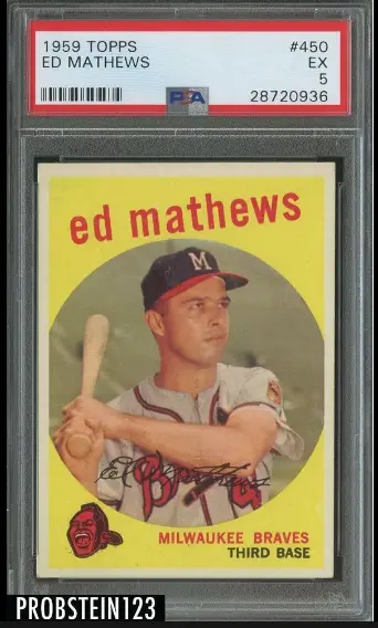 1959 Eddie Mathews Topps
