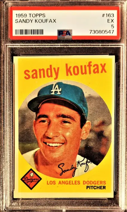 1959 Sandy Koufax Topps