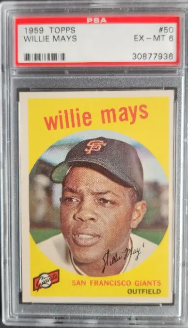 1959 Willie Mays Topps