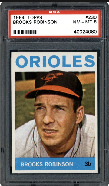 1964 Topps card Brooks Robinson