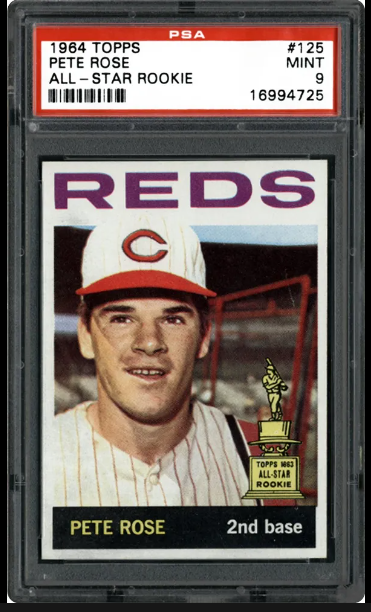 1964 Topps card Pete Rose