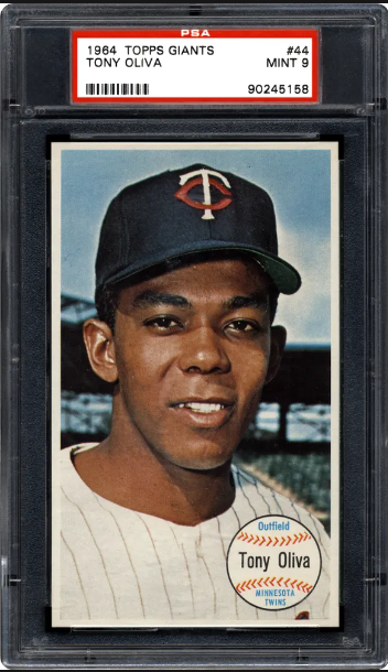 1964 Topps card Tony Oliva