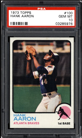 1973 Hank Aaron Topps