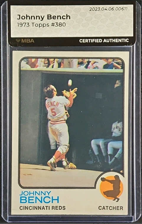 1973 Johnny Bench Topps