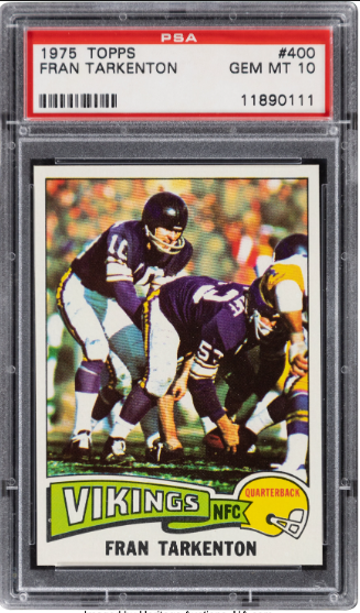 12 Most Valuable 1975 Topps Football Cards - Midland Mint