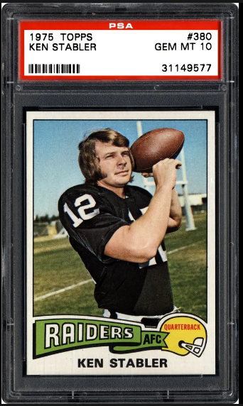 1975 Topps Ken Stabler