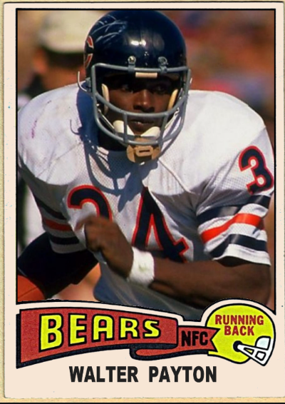 1975 Topps Walter Payton