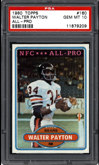 1980 Topps Walter Payton