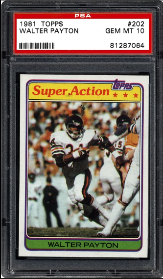 1981 Topps Walter Payton