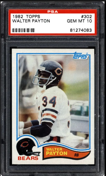 1982 Topps Walter Payton