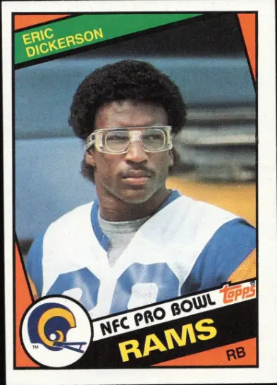 1983 Eric Dickerson Rookie Card