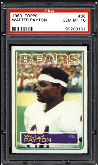 1983 Topps Walter Payton